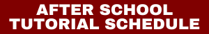 After School Tutorial Schedule
